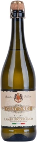 Игристое вино Lambrusco Bianco, Giacondi, IGT, 0.75 л