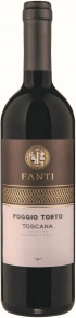 Вино Poggio Torto Rosso Toscana, Fanti, IGT, 2018, 0.75 л