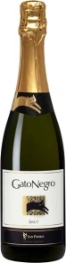 Игристое вино Brut, Gato Negro, 0.75 л