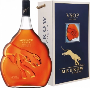 Коньяк Meukow, VSOP, 4 года, 1.75 л (п/у)