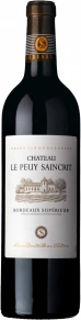 Вино Bordeaux Superieur, Chateau Le Peuy Saincrit, AOC, 2022, 0.375 л