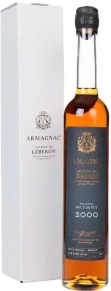 Арманьяк Millesime Brut de Fut, Chateau de Leberon, от 20 лет, 0.5 л (п/у)