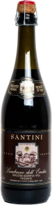 Игристое вино Rosso, Lambrusco dell'Emilia IGT, Santini, 0.75 л
