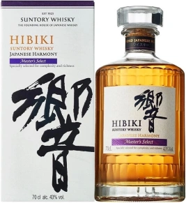 Виски Japanese Harmony Master's Select, Hibiki, 3 года, 0.7 л (п/у)