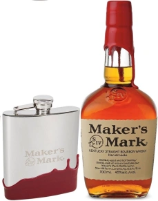 Виски with flask, Maker's Mark, 8 лет, 0.7 л