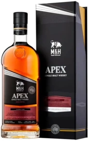 Виски Apex Peated Sherry Cask, M&H, 0.7 л (п/у)