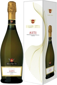 Игристое вино Asti, Filipetti, DOCG, 0.75 л (п/у)