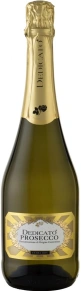 Игристое вино Dedicato Prosecco Extra Dry, DOC, 0.75 л