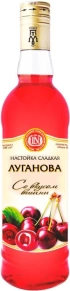 Ликер со вкусом Вишни, Луганова, 0.5 л