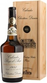 Кальвадос Pays d'Auge, Coeur de Lion, Vintage, 1981, 0.7 л (п/у)