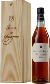 Арманьяк Baron de Sigognac, около 42 года, 0.7 л (п/у)