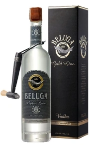 Водка Золотая Линия, Белуга, 1.5 л (п/у)