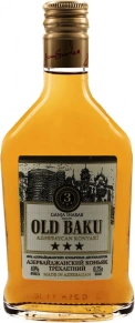 Коньяк Old Baku, 3 stars, 3 года, 0.25 л