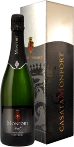 Игристое вино Brut, Casata Monfort, DOC, 0.75 л (п/у)