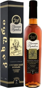 Коньяк Проспект Руставели, 7 лет, 0.5 л (п/у)