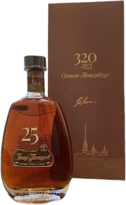 Коньяк Град Петров, OS, 25 лет, 0.5 л (п/у)