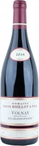 Вино Volnay Les Grands Poisots, Domaine Louis Boillot & Fils, AOC, 2018, 0.75 л