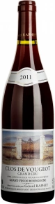 Вино Clos de Vougeot Grand Cru, Gerard Raphet, AOC, 2011, 0.75 л