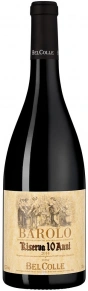 Вино Barolo Riserva 10 Anni, Bel Colle, DOCG, 2014, 0.75 л