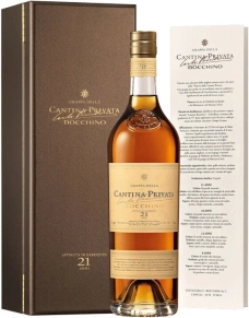 Граппа Cantina Privata, Bocchino, 21 год, 0.7 л (п/у)