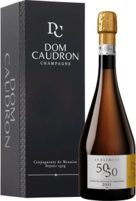 Шампанское Sublimite 50/50 Brut, Dom Caudron, AOC, 2011, 0.75 л (п/у)
