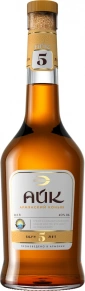 Коньяк Айк, 5 лет, 0.5 л