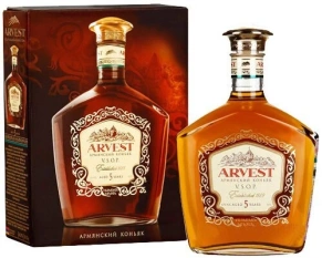 Коньяк Арвест, VSOP, 5 лет, 0.7 л (п/у)