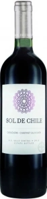 Вино Carmenere-Cabernet Sauvignon, Sol de Chile, DO, 2024, 0.75 л