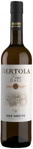 Херес Bertola Fino, Diez-Merito, DO, 0.75 л