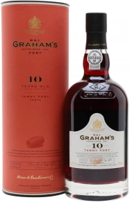 Портвейн 10 Year Old Tawny Port, Graham's, 0.75 л (п/у)