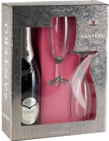 Игристое вино Brut, Santero, 0.75 л (п/у)
