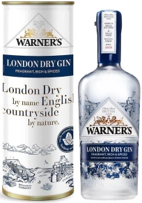 Джин London Dry, Warner's, 0.7 л
