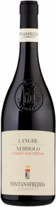 Вино Langhe Nebbiolo Ciabot San Pietro, Fontanafredda, DOC, 2015, 0.75 л