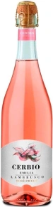 Игристое вино Cerbio Lambrusco Rose Sweet, Cevico, IGT, 0.75 л
