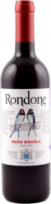 Вино Nero d'Avola, Rondone, DOC, 2022, 0.75 л
