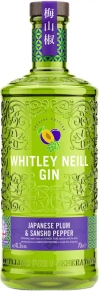Джин Japanese Plum & Sansho Pepper, Whitley Neill, 0.7 л
