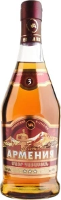 Коньяк Мать Армения, 3 года, 0.5 л
