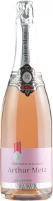 Игристое вино Cremant d'Alsace Millesime Rose, Arthur Metz, AOP, 2022, 0.75 л
