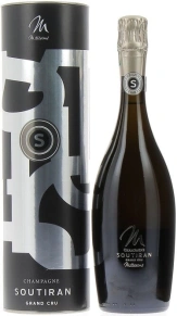 Шампанское Grand Cru Brut Millesime, Soutiran, AOC, 2015, 0.75 л