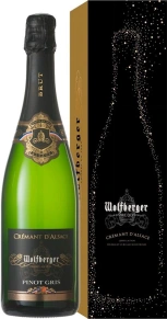 Игристое вино Cremant d'Alsace Pinot Gris, Wolfberger, 2019, 0.75 л (п/у)