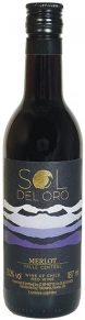 Вино Merlot, Sol del Oro, 2024, 0.187 л