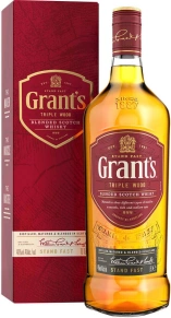 Виски Triple Wood, Grant's, 3 года, 1 л (п/у)