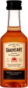 Ром OakHeart, Bacardi, 12 месяцев, 0.05 л