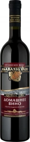 Вино Domashnee Red Semi-Sweet, Alazanis Vazi, 0.7 л