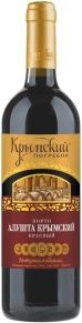 Портвейн Порто Алушта Крымский красный, Крымский погребок, 0.75 л
