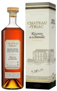 Коньяк Reserve de la Famille, Chateau de Triac, 50 лет, 0.7 л (п/у)