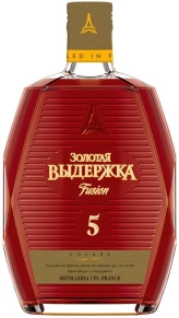 Коньяк Фьюжн, Золотая Выдержка, 5 лет, 0.25 л