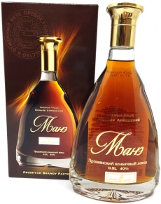 Коньяк Манэ, XO, 8 лет, 0.5 л (п/у)