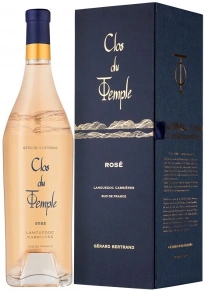 Вино Clos du Temple Rose, Gerard Bertrand, AOP, 2022, 0.75 л (п/у)