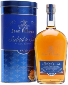 Коньяк Subtil & So, Jean Fillioux, VSOP, 4 года, 0.7 л (п/у)